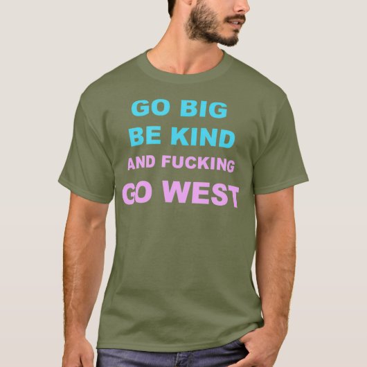 Nina West Go west Tee Shirt RPDR Drag queen (Voorkant)