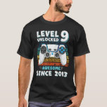 Nine 9yr Bday Son Boy  Gamer 9th 9 Years Old Birth T-shirt<br><div class="desc">Nine 9yr Bday Son Boy  Gamer 9th 9 Years Old Birthday 1.</div>