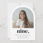 Nine Arch Foto Verjaardag Kaart (Voorkant)