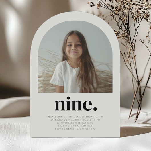 Nine Arch Foto Verjaardag Kaart