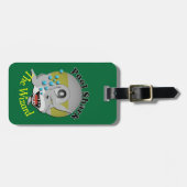 Nine Ball Billiards Pool Shark Bagagelabel (Voorkant horizontaal)