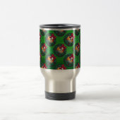 Nine Ball in Wreath Pattern on Green Reisbeker (Center)