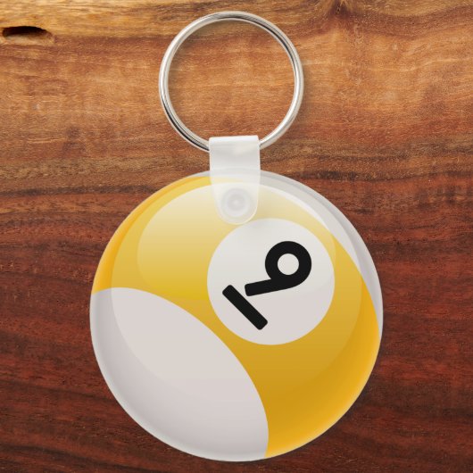 NINE BALL SLEUTELHANGER (Voorkant)