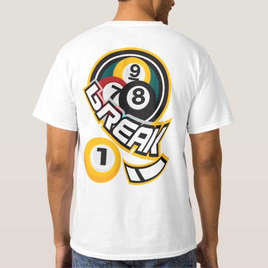 Nine-ball T-shirt (Achterkant)