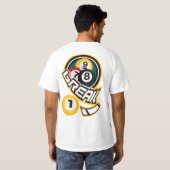 Nine-ball T-shirt (Achterkant volledig)