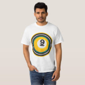 Nine-ball T-shirt (Voorkant volledig)