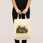 Nine-Buurt, langwerpige Armadillo van Audubon Tote Bag (Voorkant (product))