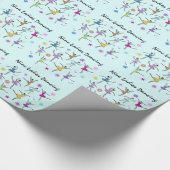 Nine Dames Dancing Cadeaupapier (Hoek)