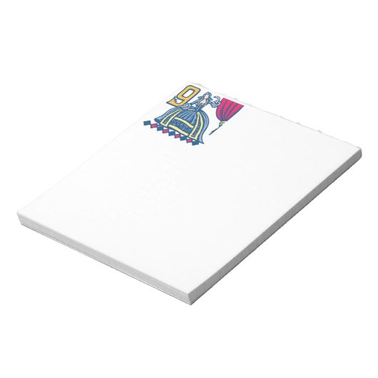 Nine Dames Dancing Notitieblok (Linkerzijde)