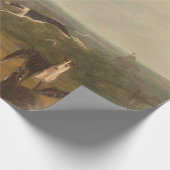 Nine Greyhounds in een landschap Jacques Laurent Cadeaupapier (Hoek)