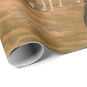 Nine Greyhounds in een landschap Jacques Laurent Cadeaupapier (Rol Hoek)