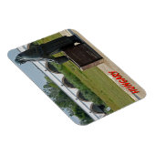 Nine holed Bridge, Hongarije Magnet Magneet (Rechterzijde)