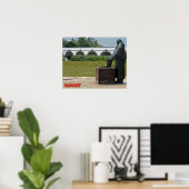 Nine holed Bridge, Hongarije Poster (Thuiskantoor)