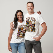 Nine Lives After Midnight Halloween Katten T-Shirt (Unisex)