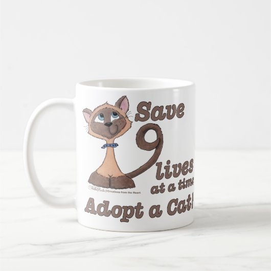 Nine Lives Koffiemok (Links)