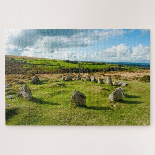 Nine Maiden's Stone Circle Dartmoor Legpuzzel (Horizontaal)