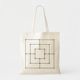 Nine Mannen Morris Bag Tote Bag