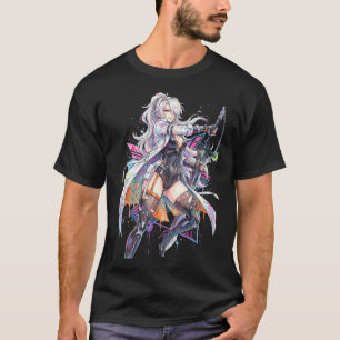Nine Massive Zwaard Huurling Chaos Zero Nachtmerri T-shirt