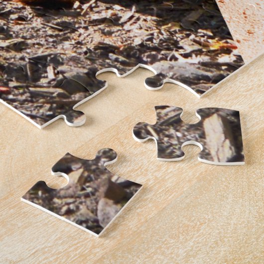 Nine Meerkat Triangles, Jigzaag Puzzle Legpuzzel (Zijkant)