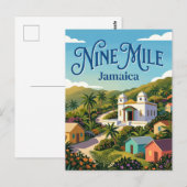 Nine Mile Jamaica Briefkaart (Voorkant / Achterkant)