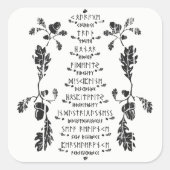 Nine Noble Virtues Sticker (Voorkant)