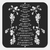 Nine Noble Virtues Sticker (Voorkant)