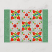 Nine Patch Heart Quilt Briefkaart (Voorkant)