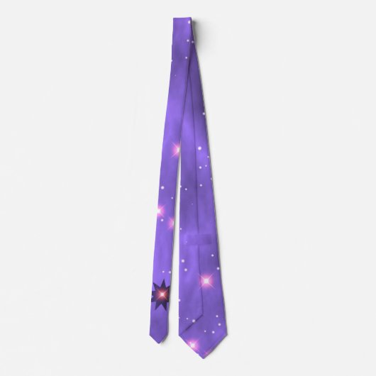 Nine Pointed Star-Stropdas Stropdas (Achterkant)