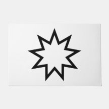 Nine-Pointed Star (symbool van de Bahai Faith)