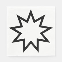 Nine-Pointed Star (symbool van de Bahai Faith)