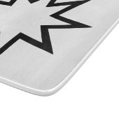 Nine-Pointed Star (symbool van de Bahai Faith) Snijplank (Hoek)