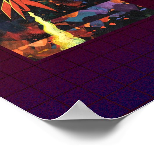 Nine Rockets Poster (Hoek)