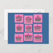 Nine Royal Crowns Tshirts, Gifts Briefkaart (Voorkant / Achterkant)
