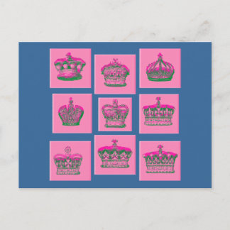 Nine Royal Crowns Tshirts, Gifts Briefkaart