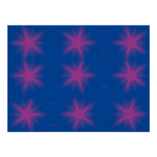 Nine Stars beroemd gemaakt door Ken Gage Art Perfect Poster