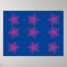 Nine Stars beroemd gemaakt door Ken Gage Art Poster