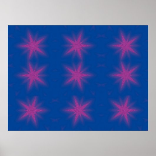 Nine Stars beroemd gemaakt door Ken Gage Art Poster (Voorkant)