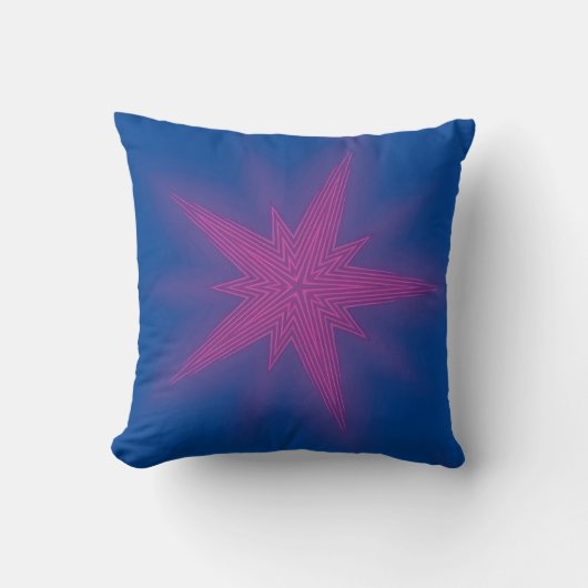 Nine Stars - Ken Gage Kunst Kussen (Voorkant)