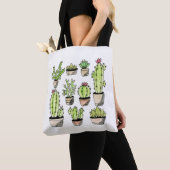 Nine Succulents Tote Bag (Dichtbij)