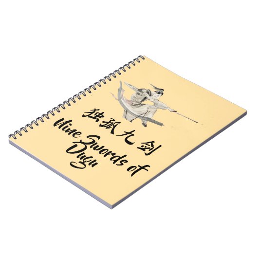 Nine Swords of Dugu Notebook Notitieboek (Linkerzijde)