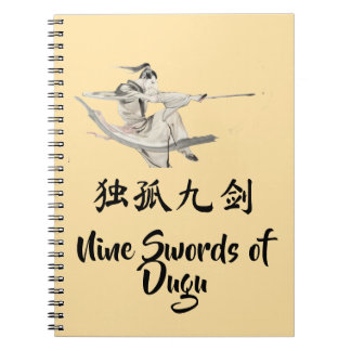 Nine Swords of Dugu Notebook Notitieboek