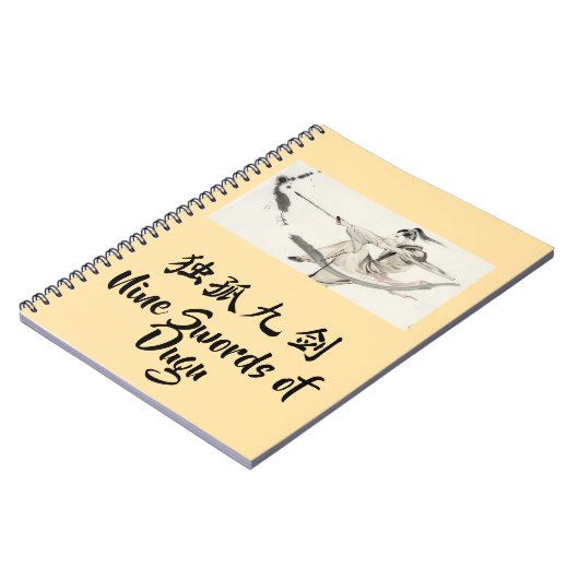 Nine Swords of Dugu Notebook Notitieboek (Linkerzijde)