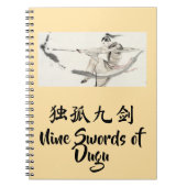 Nine Swords of Dugu Notebook Notitieboek (Voorkant)