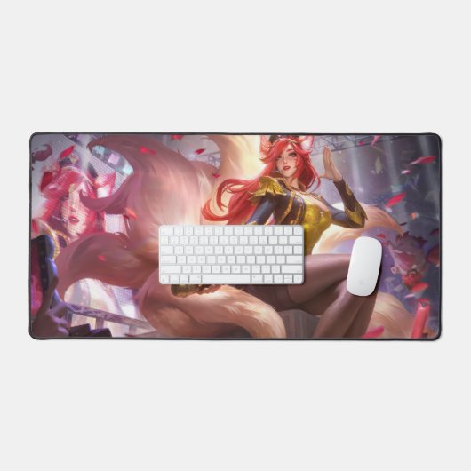 Nine Tail Fox Deskmat |  bureaumat (Keyboard & Muis)