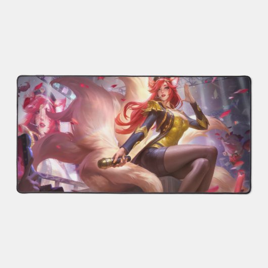 Nine Tail Fox Deskmat |  bureaumat (Voorkant)