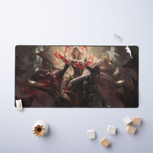 Nine Tail Fox Deskmat |  bureaumat (Kindertafel)