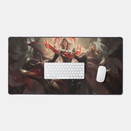 Nine Tail Fox Deskmat |  bureaumat (Keyboard & Muis)