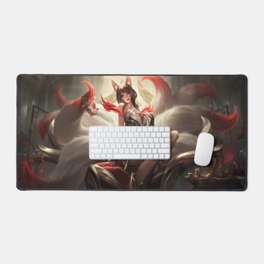 Nine Tail Fox Deskmat |  bureaumat (Keyboard & Muis)