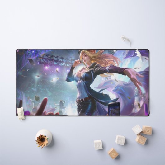 Nine Tail Fox Deskmat |  bureaumat (Kindertafel)