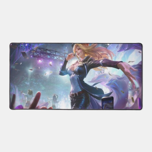 Nine Tail Fox Deskmat |  bureaumat (Voorkant)